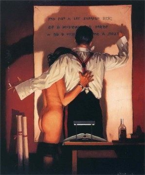 el gran poeta contemporáneo Jack Vettriano Pinturas al óleo